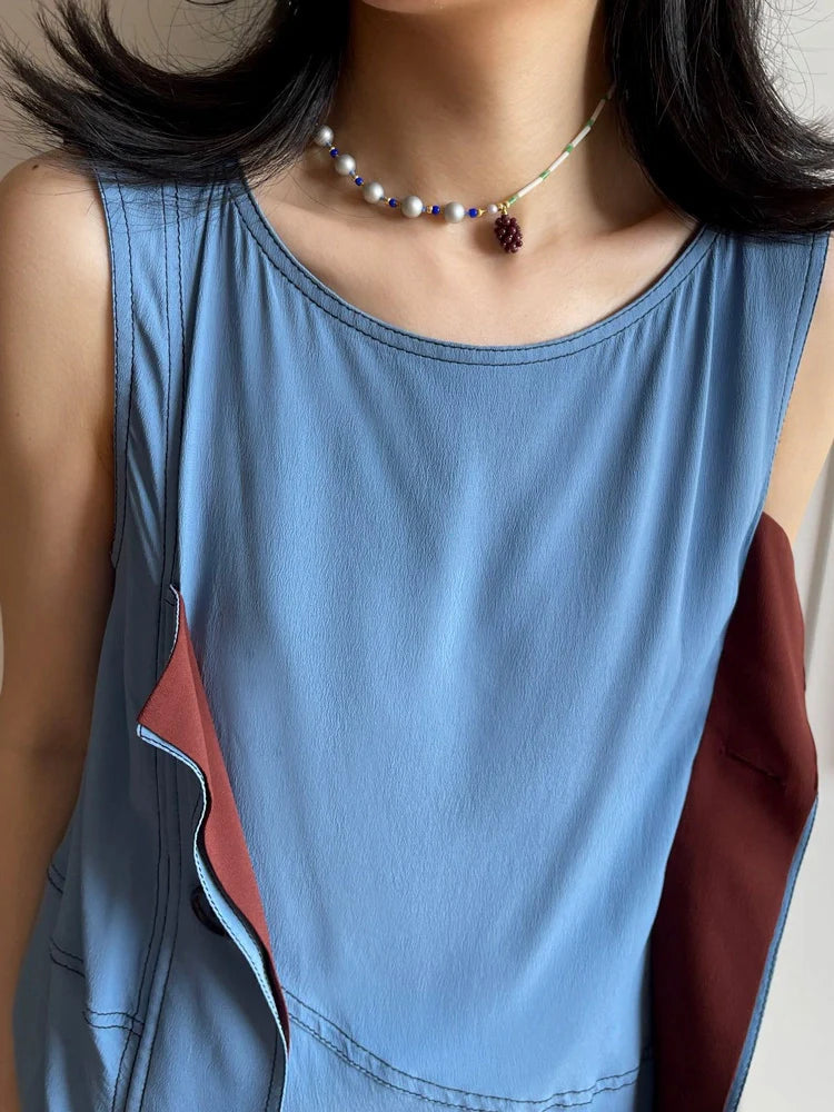 Sorbet Grapes Beaded Necklace - TRLab Shop