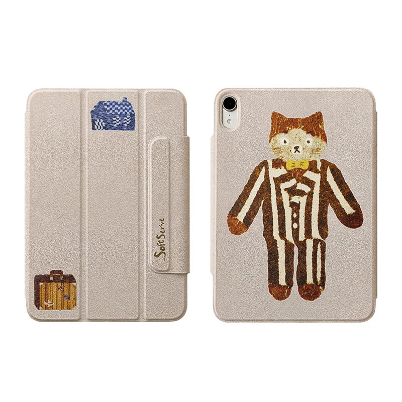 Animal Pals Fabric iPad Case x chunmei - TRLab Shop