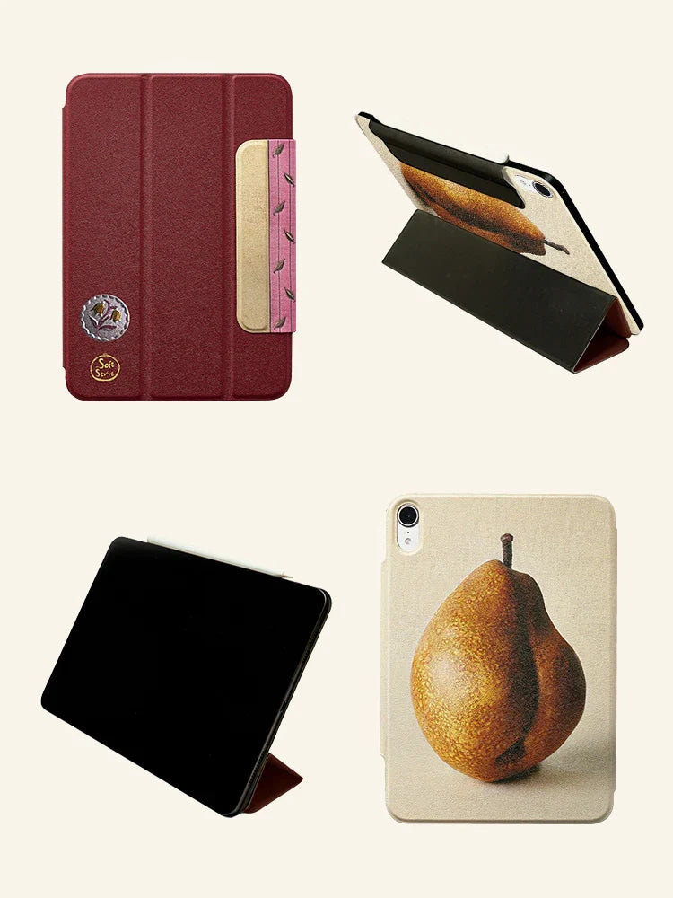 Pear & Grapes iPad Case - TRLab Shop