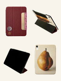 Pear & Grapes iPad Case - TRLab Shop