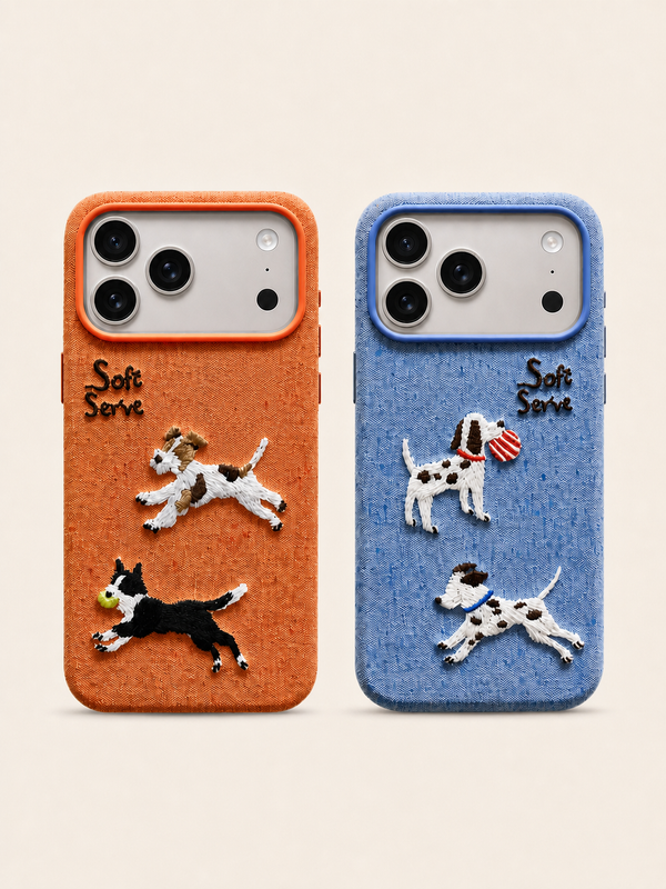 Running Puppy Phone Case