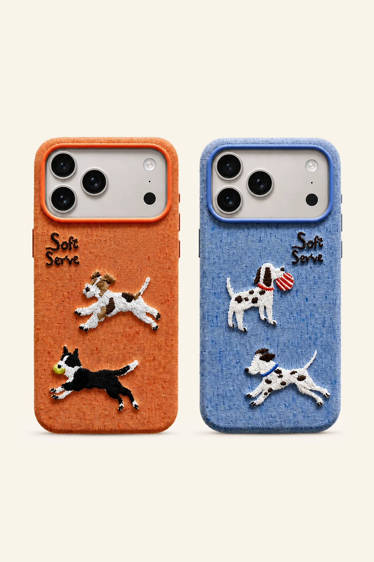 Coque de téléphone Chiots qui courent