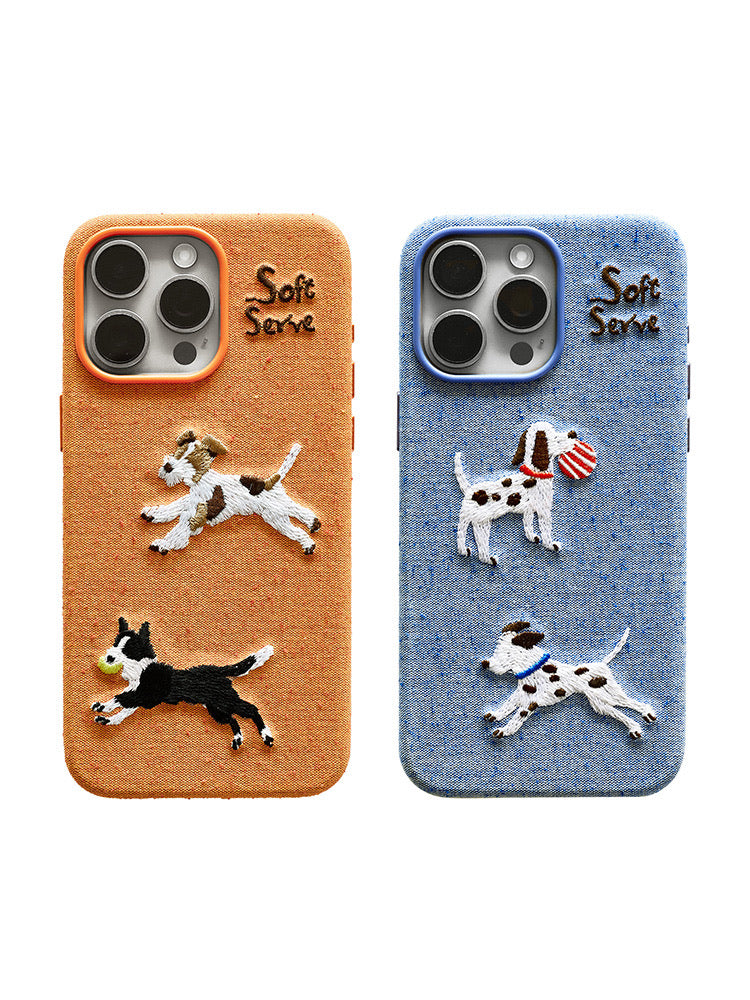 Running Puppy Phone Case - TRLab Shop