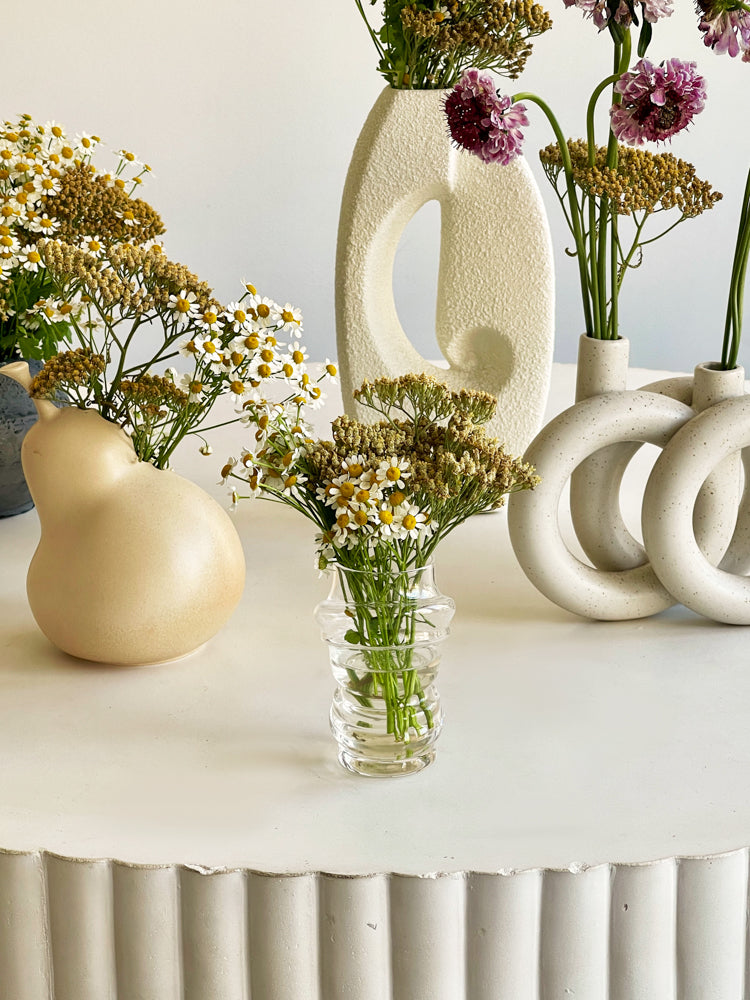 Twist & Loop Glass Goblet - TRLab Shop