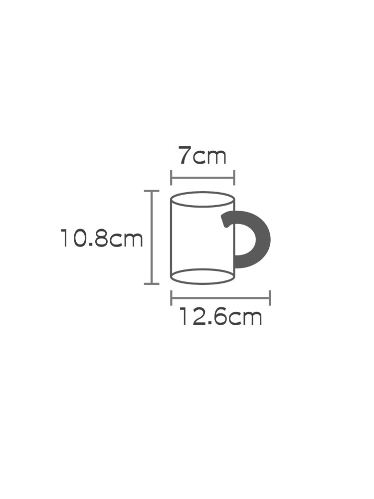 Halved Pear Macaroni Mug