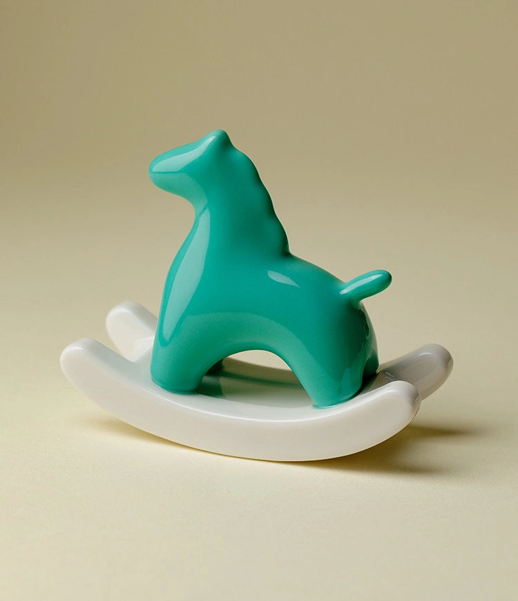 Ceramic Rocking Horse Ornament