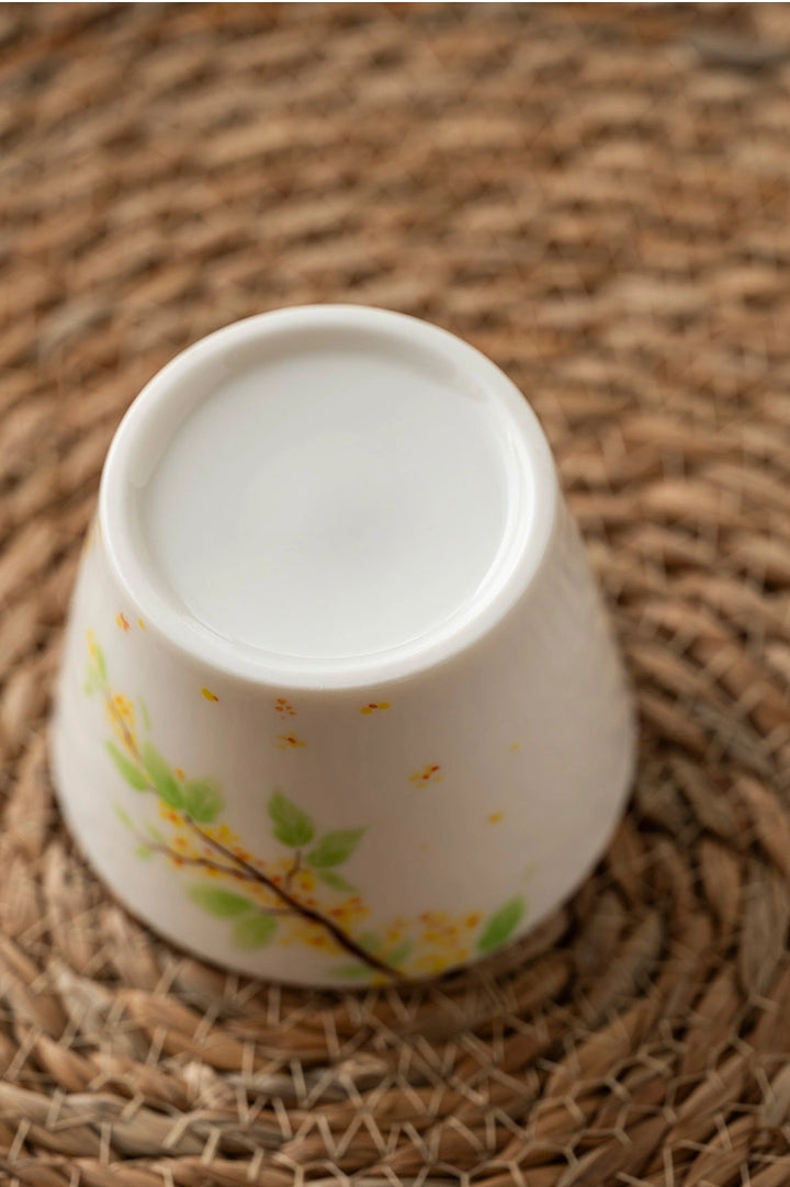 Osmanthus & Persimmons Ceramic Tumbler