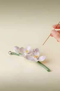 Handcrafted Magnolia Incense Holder