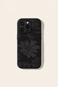 Lace floral texture phone case by TRLab Shop featuring intricate lace and floral design, fits smartphones securely.