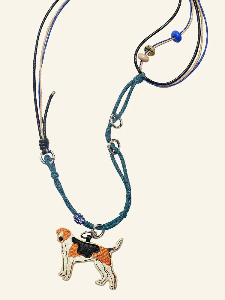 Puppy & Red House Phone Strap - TRLab Shop