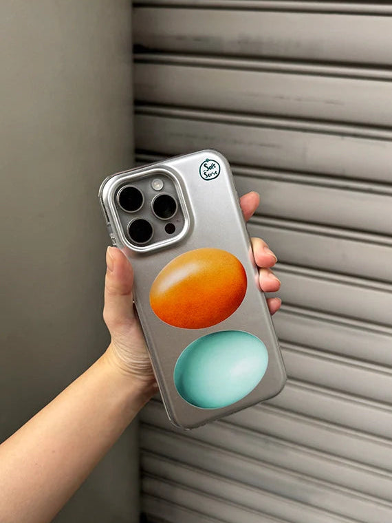 Metallic Egg Protective Phone Case - TRLab Shop