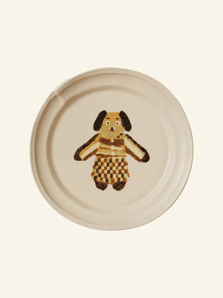 Animal Friends Ceramic Plate - TRLab Shop