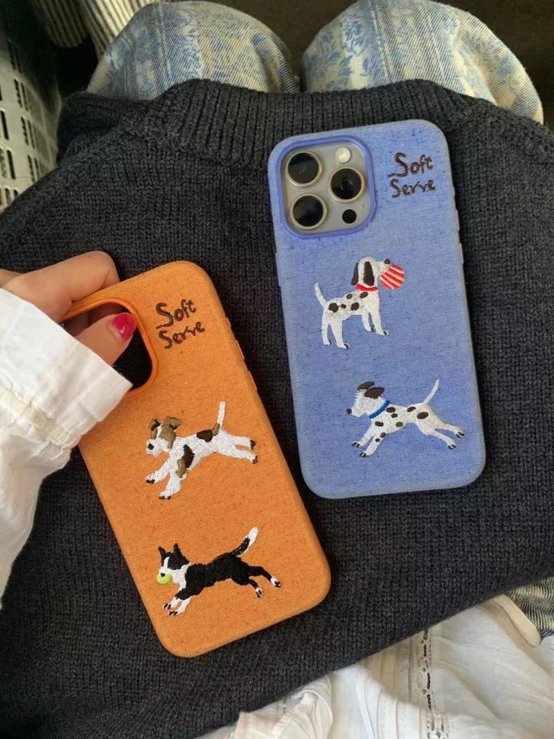 Running Puppy Phone Case - TRLab Shop