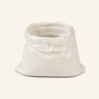 Ceramic Burlap Cup from TRLab Shop, a stylish drinkware piece with a textured burlap-inspired ceramic finish.