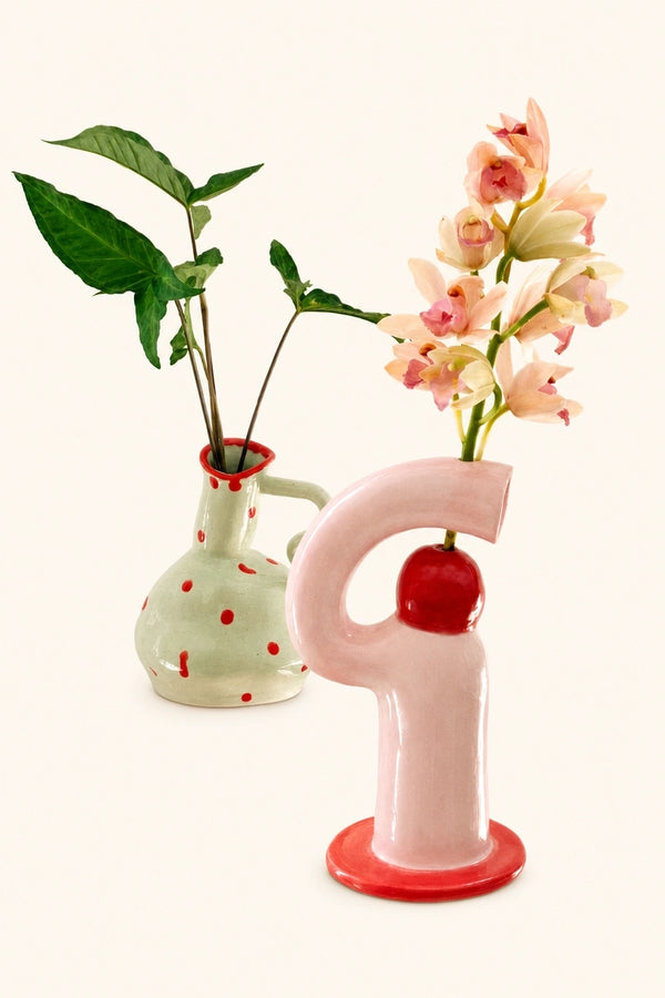 Ceramic Multi-Geometric Vase