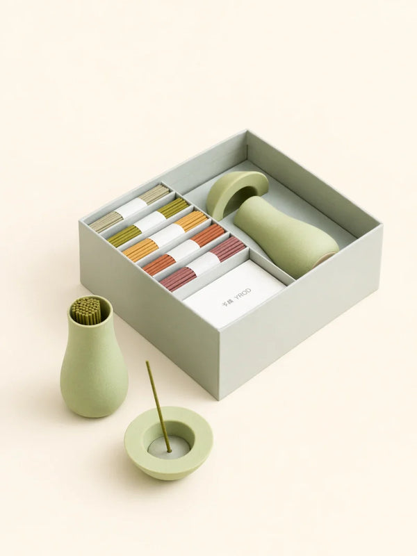 Colorful Short Incense Mushroom Gift Box