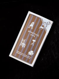 Chair Up Half Year Free Schedule Book