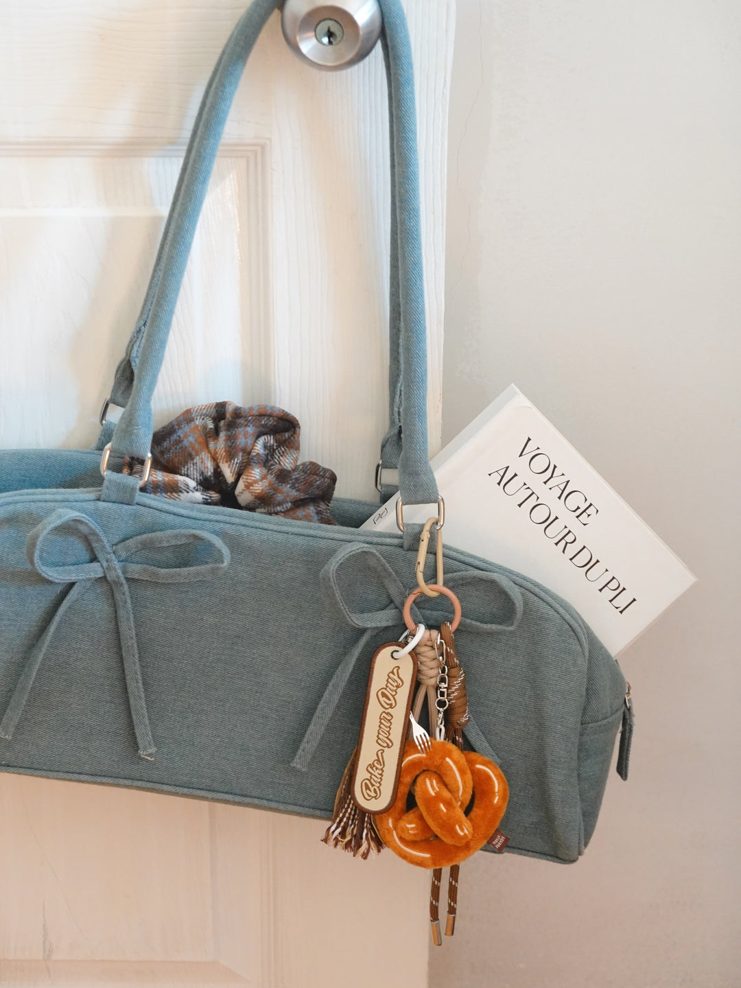 Plush Bread Keychain & Phone Charm