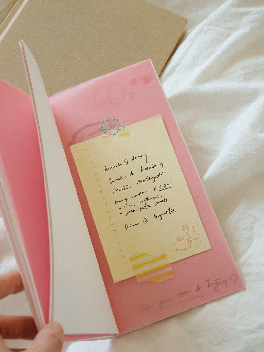 Traveler's Notebook Inserts Leisure Days