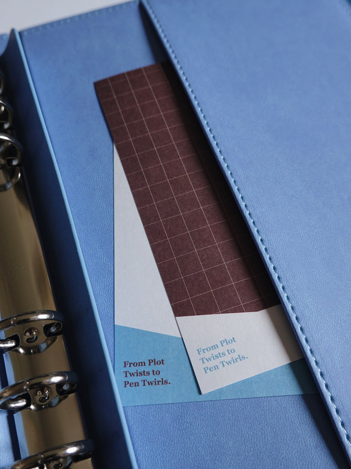 Book Journal & Film Journal A5 Flex Refillable Notebook