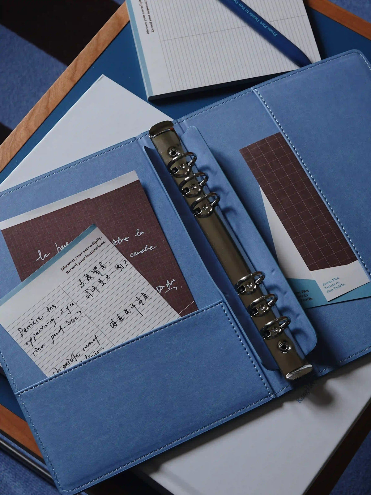 Book Journal & Film Journal A5 Flex Refillable Notebook - TRLab Shop