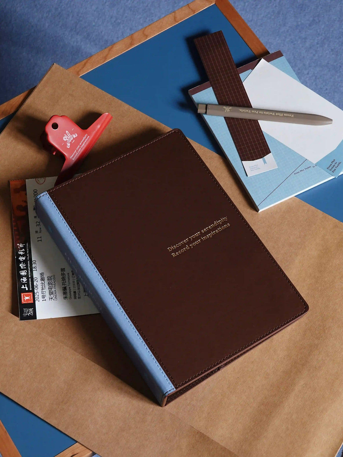 Book Journal & Film Journal A5 Flex Refillable Notebook - TRLab Shop