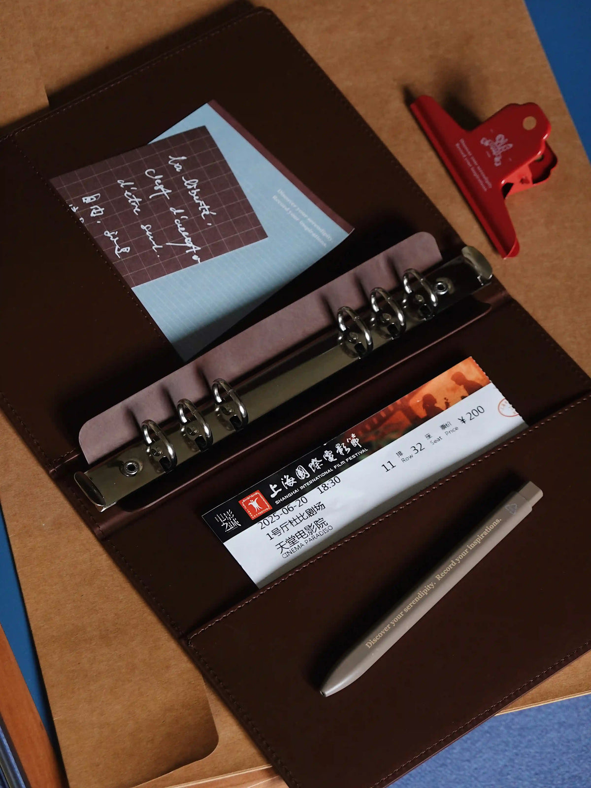 Book Journal & Film Journal A5 Flex Refillable Notebook - TRLab Shop