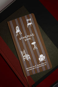 Chair Up Half Year Free Schedule Book