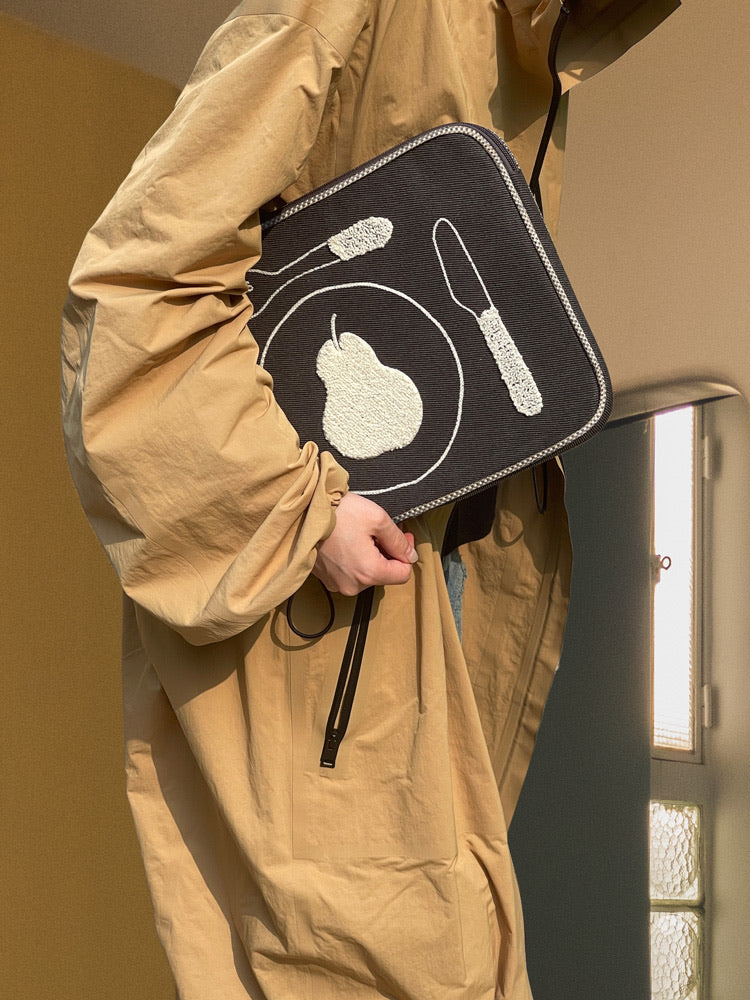 Pear Placemat Laptop Messenger Bag - TRLab Shop