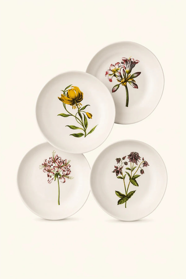Floral Ceramic Plate
