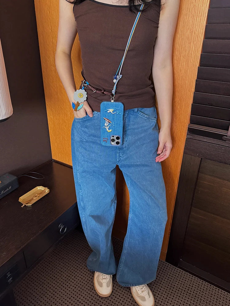 Patchwork Posy Adjustable Phone Strap