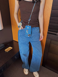 Patchwork Posy Adjustable Phone Strap