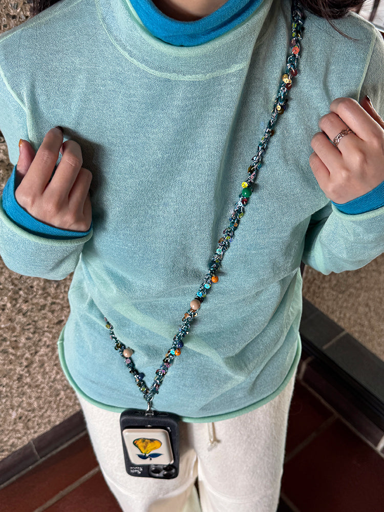 Pastel Color Dot Twist Phone Strap - TRLab Shop