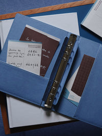 Book Journal & Film Journal A5 Flex Refillable Notebook