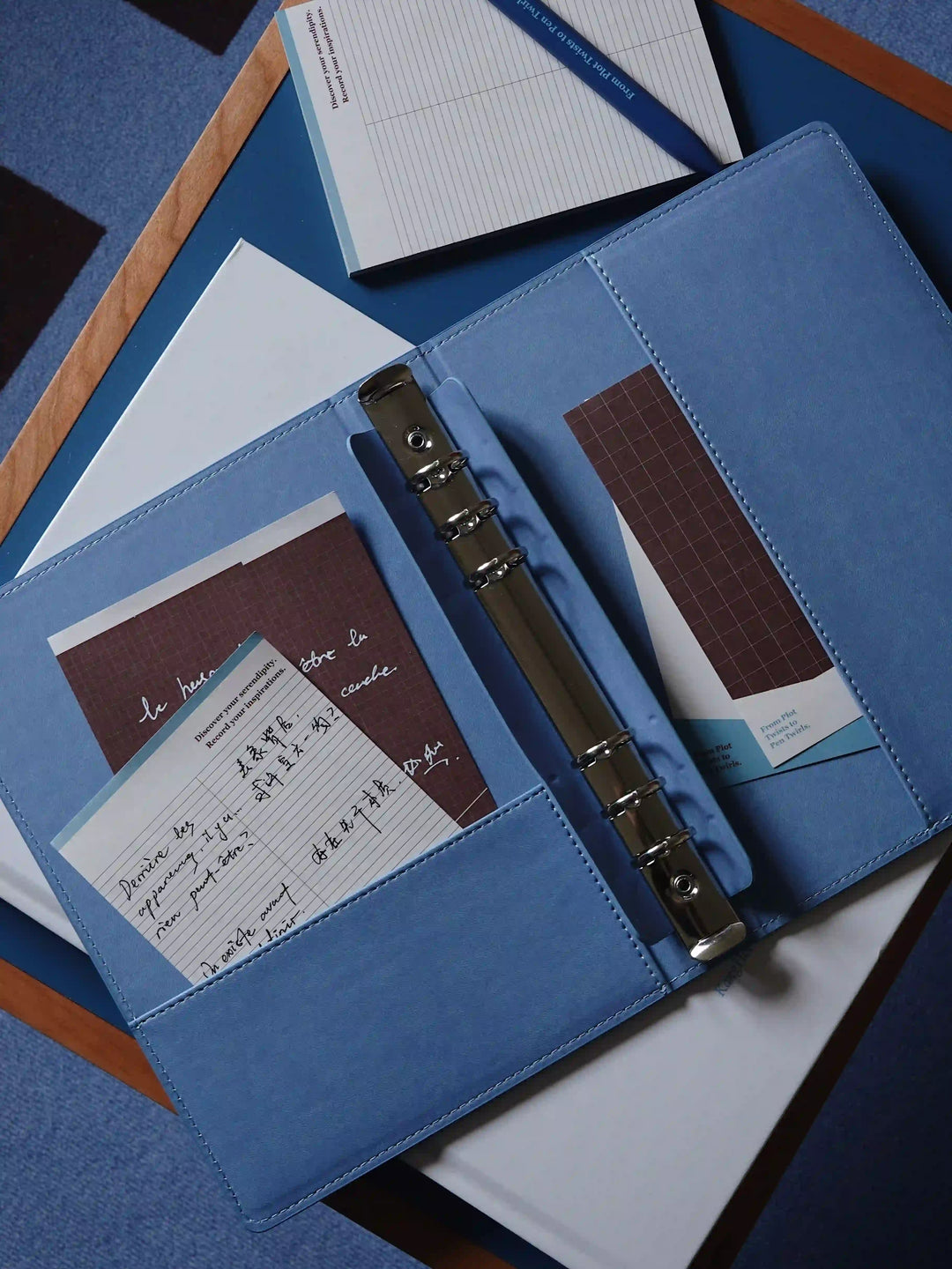 Book Journal & Film Journal A5 Flex Refillable Notebook