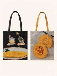 Sac fourre-tout citrouille en deux