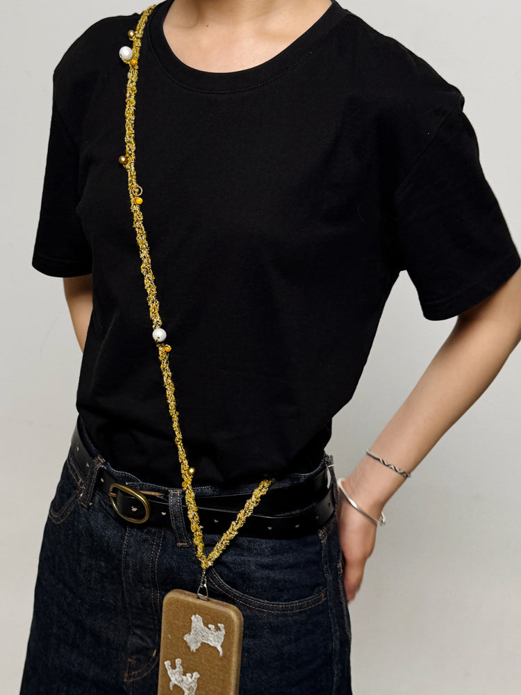 Pastel Color Dot Twist Phone Strap - TRLab Shop