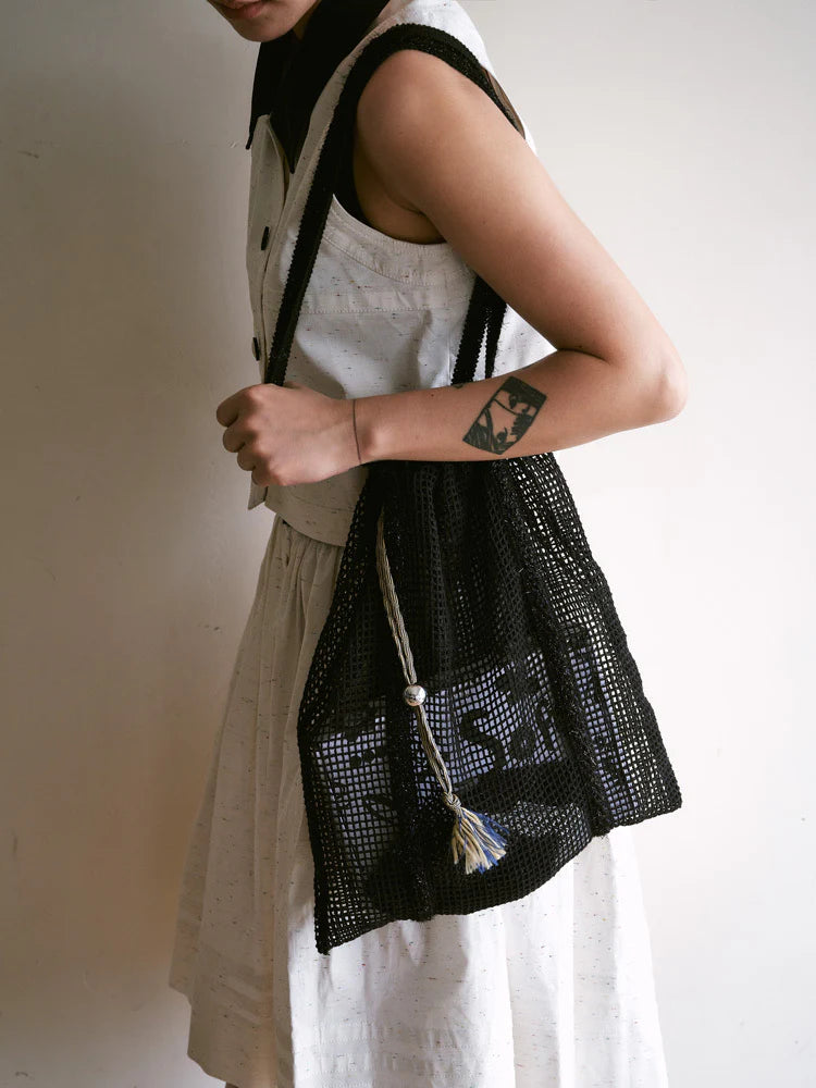 Sorbet Waffle Mesh Shoulder Bag - TRLab Shop