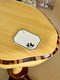 Gold-Embossed Puppy Greeting Card