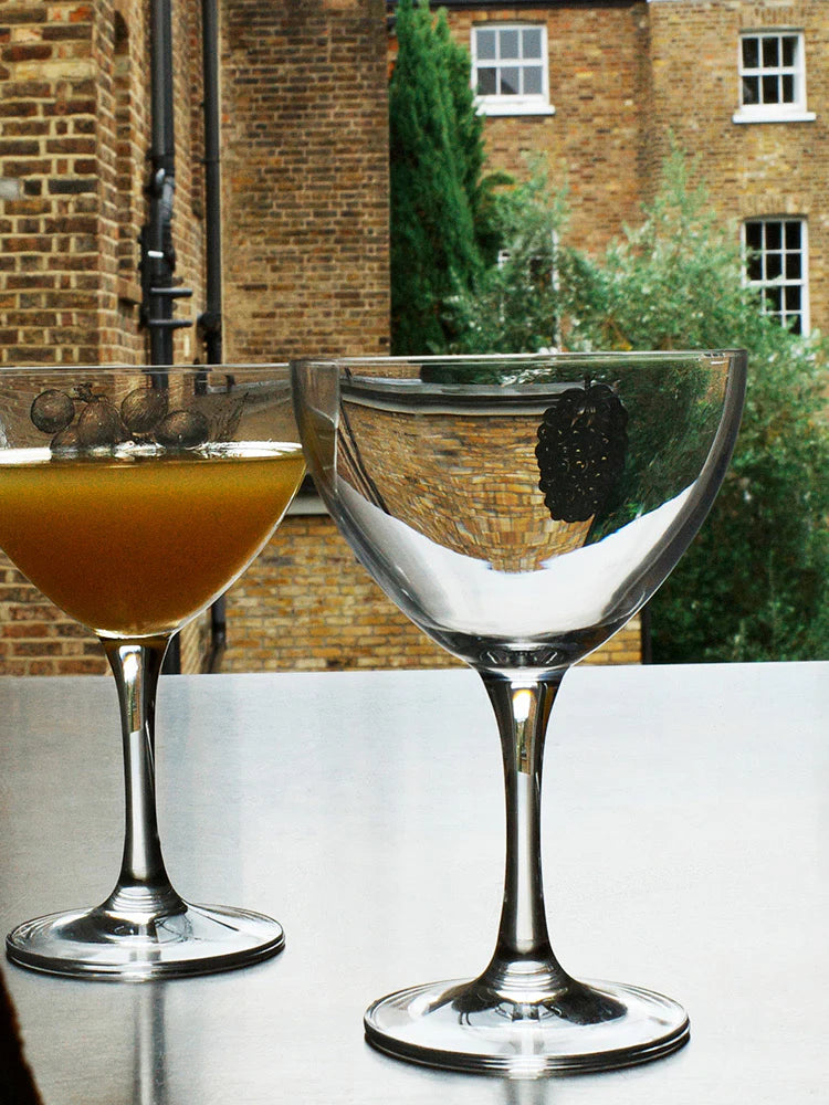 Linear Fruit Tinted Glass Wine Goblet - TRLab Shop