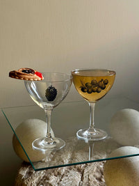 Linear Fruit Tinted Glass Wine Goblet - TRLab Shop