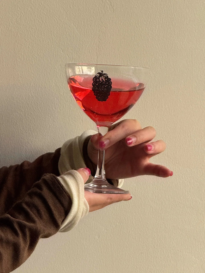 Linear Fruit Tinted Glass Wine Goblet - TRLab Shop