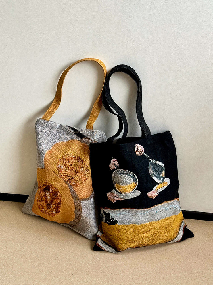 Halved Pumpkin Tote Bag - TRLab Shop