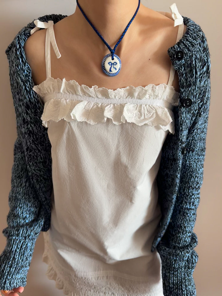 Ceramic Photo Frame Necklace - TRLab Shop