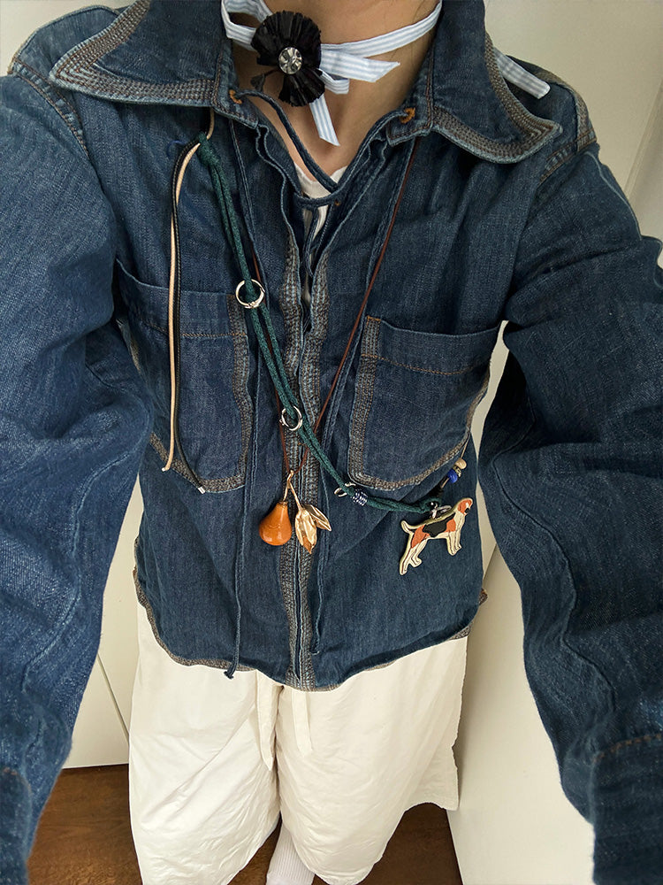 Puppy & Red House Phone Strap - TRLab Shop