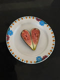 Hand-Painted Floral Display Plate - TRLab Shop