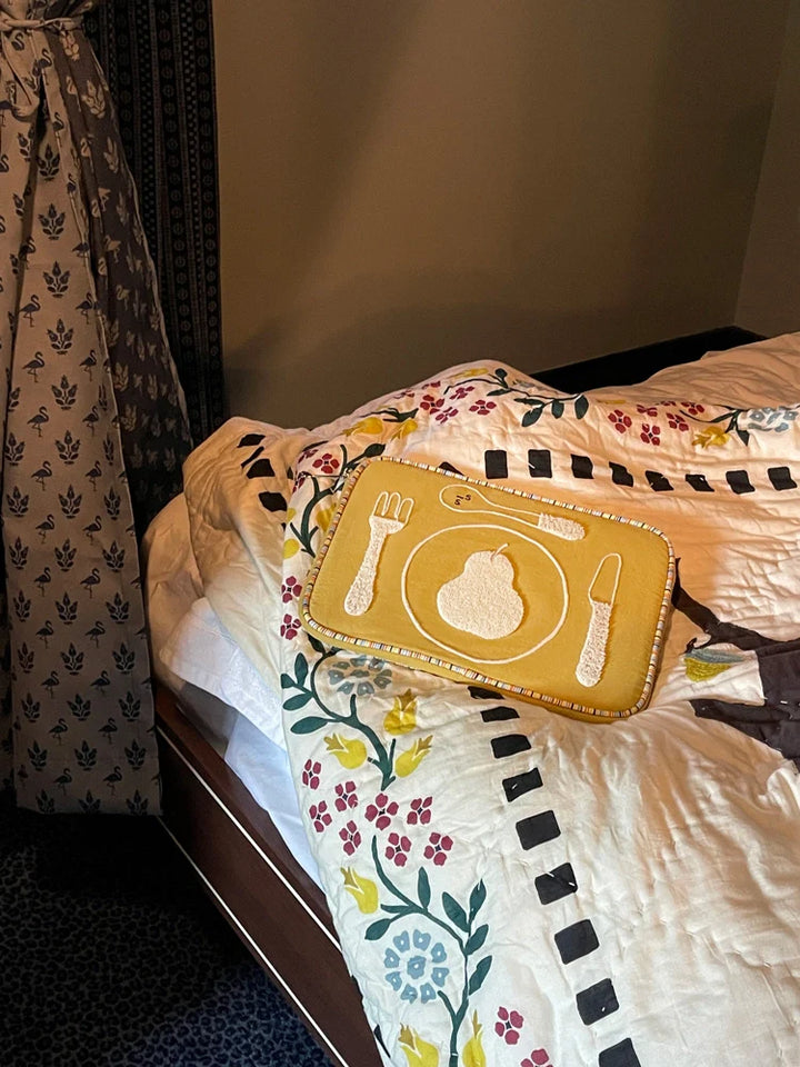 Pear Placemat Laptop Messenger Bag