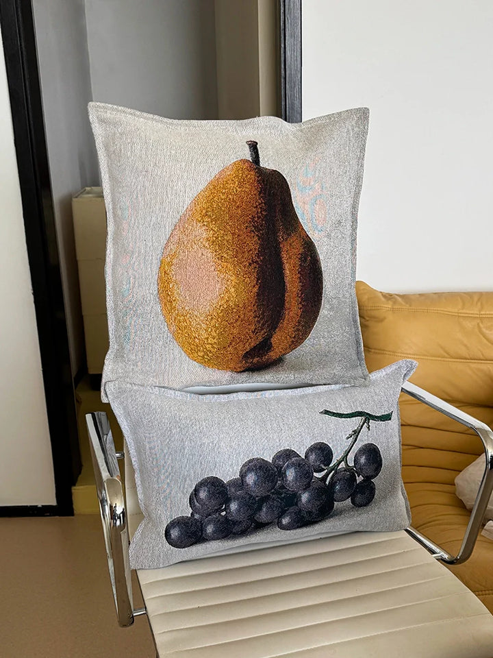 Pear & Grapes Cushion - TRLab Shop
