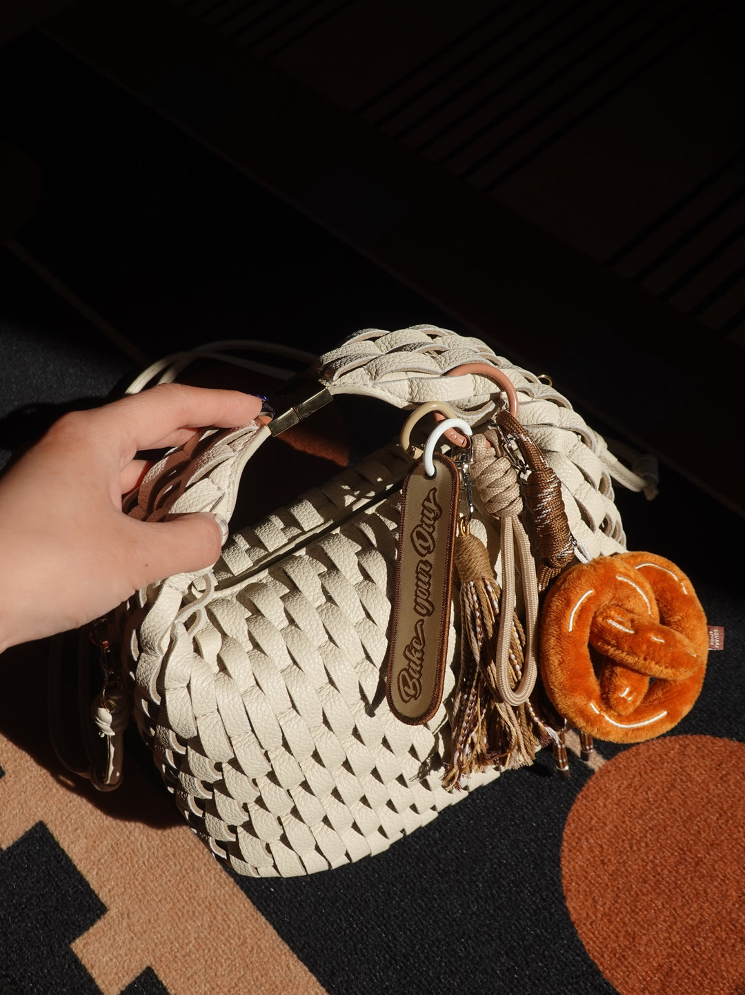 Plush Bread Keychain & Phone Charm