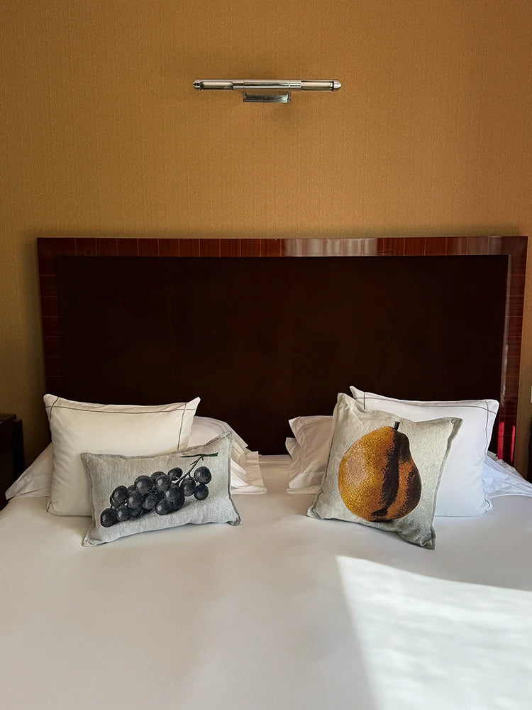 Pear & Grapes Cushion - TRLab Shop